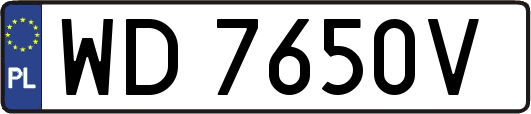 WD7650V