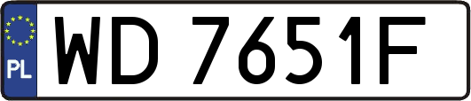 WD7651F