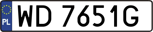 WD7651G