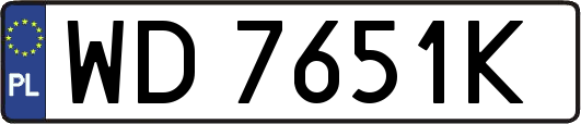 WD7651K