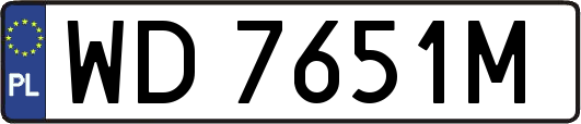WD7651M
