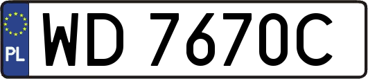 WD7670C