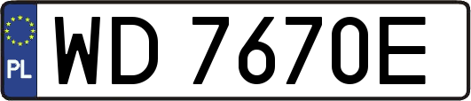 WD7670E