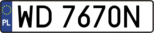 WD7670N