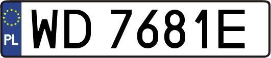 WD7681E