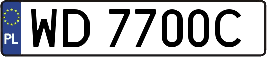 WD7700C