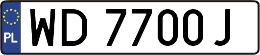 WD7700J