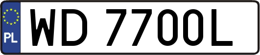 WD7700L