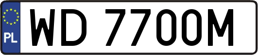 WD7700M