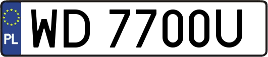 WD7700U