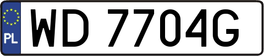 WD7704G
