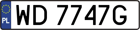 WD7747G