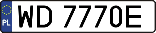 WD7770E