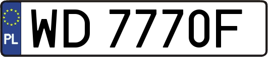 WD7770F