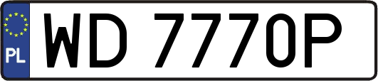 WD7770P