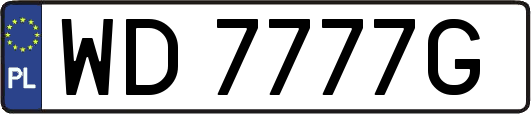 WD7777G