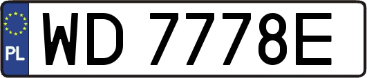 WD7778E