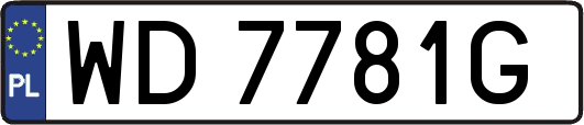 WD7781G