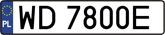WD7800E