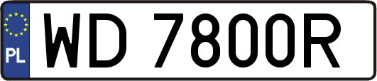 WD7800R