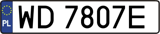WD7807E
