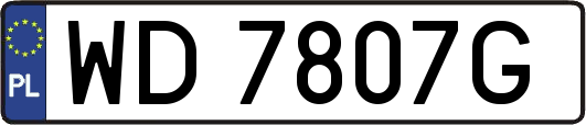 WD7807G