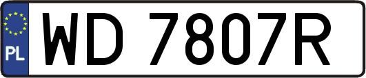WD7807R