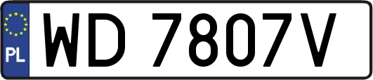 WD7807V