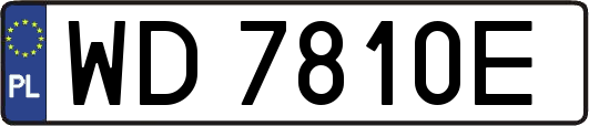 WD7810E