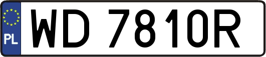 WD7810R