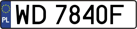 WD7840F
