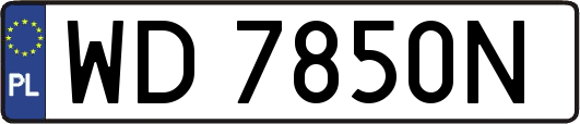 WD7850N