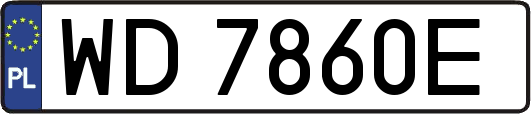 WD7860E