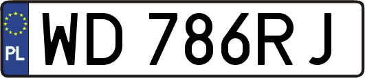 WD786RJ