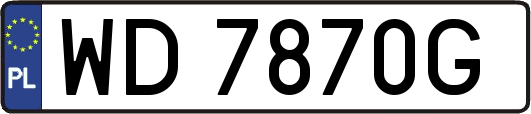 WD7870G