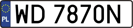 WD7870N