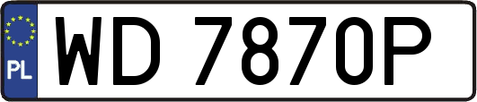 WD7870P