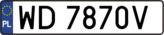 WD7870V