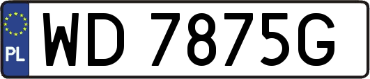 WD7875G