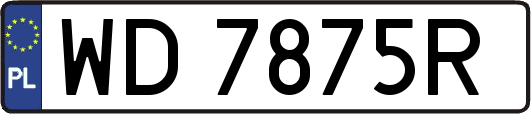 WD7875R