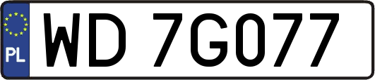 WD7G077