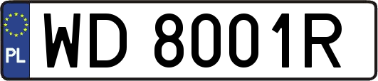 WD8001R