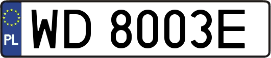 WD8003E