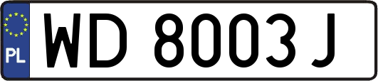 WD8003J