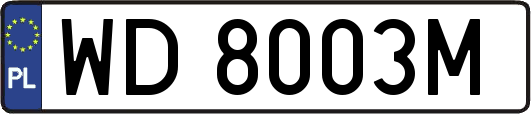 WD8003M