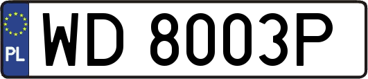WD8003P