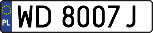 WD8007J