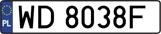 WD8038F
