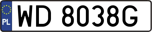WD8038G