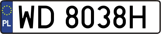 WD8038H